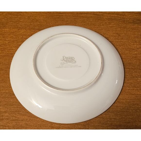 Vintage Precious Moments Saucer-1984 Jonathan & David Enesco (gg288) - Picture 2 of 4